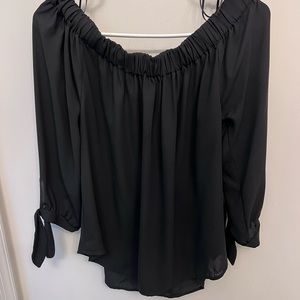 Express off shoulder top